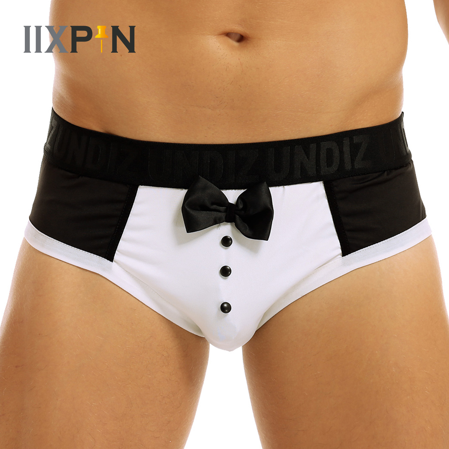 Boxer Brief Pack Cotton - Erkek Sevimli Smokin baksır şort Külot