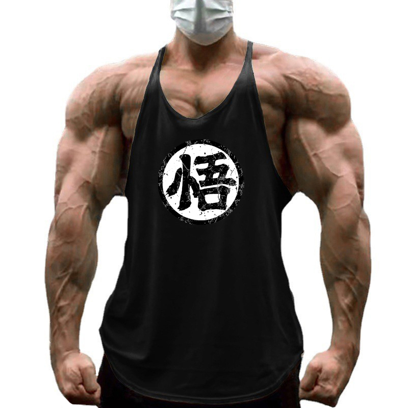 Suspender Tank Top - Gym Fitness Vücut Geliştirme Jartiyer T-Shirt