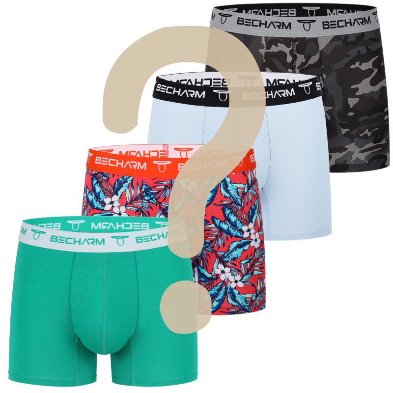 Boxer Brief Pack Cotton - 4'lü Erkek Boxer Kargo Paketi, Erkek