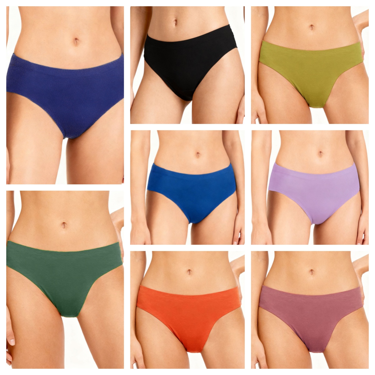 Quick Dry Underwear - Zeriluna Dikişsiz Adet Külodu Yumuşak Pürüzsüz