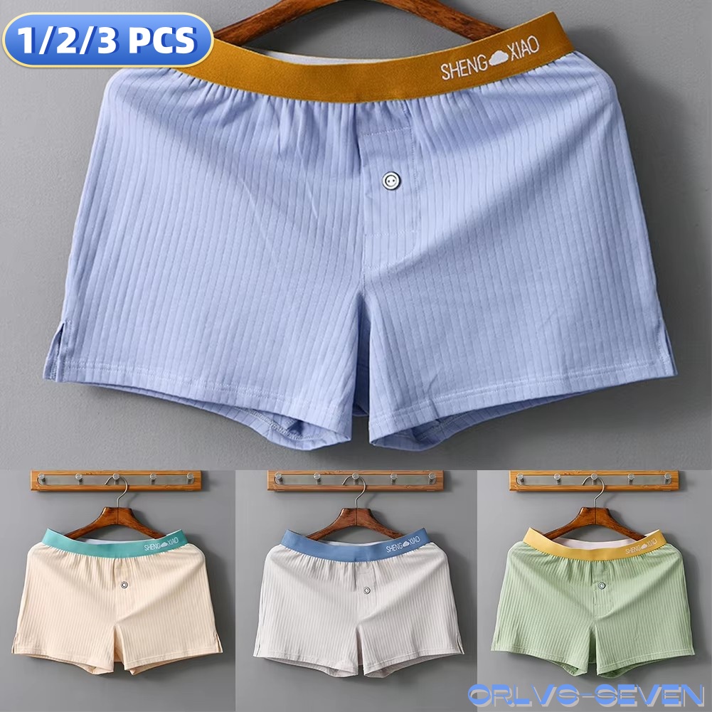 Boxer Brief Pack Cotton - 1/2/3 adet erkek külot pamuk düz