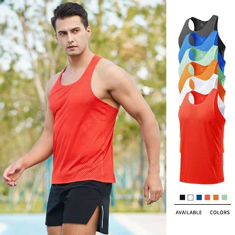 Sleeveless Undershirt - Erkekler Koşu Tank Top Kolsuz Atlet
