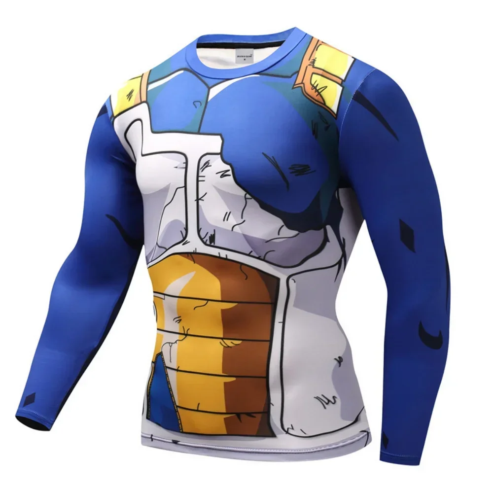 Compression Long Pant - Goku Erkekler Sıska Legging Sıkıştırma Tayt