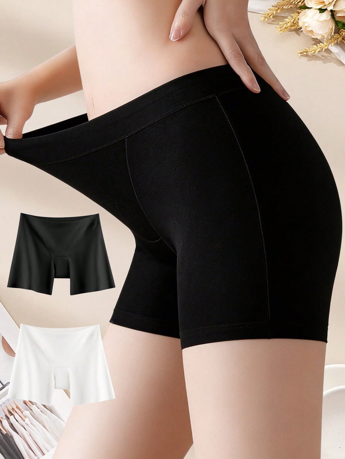 2PCS Pamuklu Güvenlikli Kadın  - Boxer Brief Pack Cotton incelemesi ve fiyatı