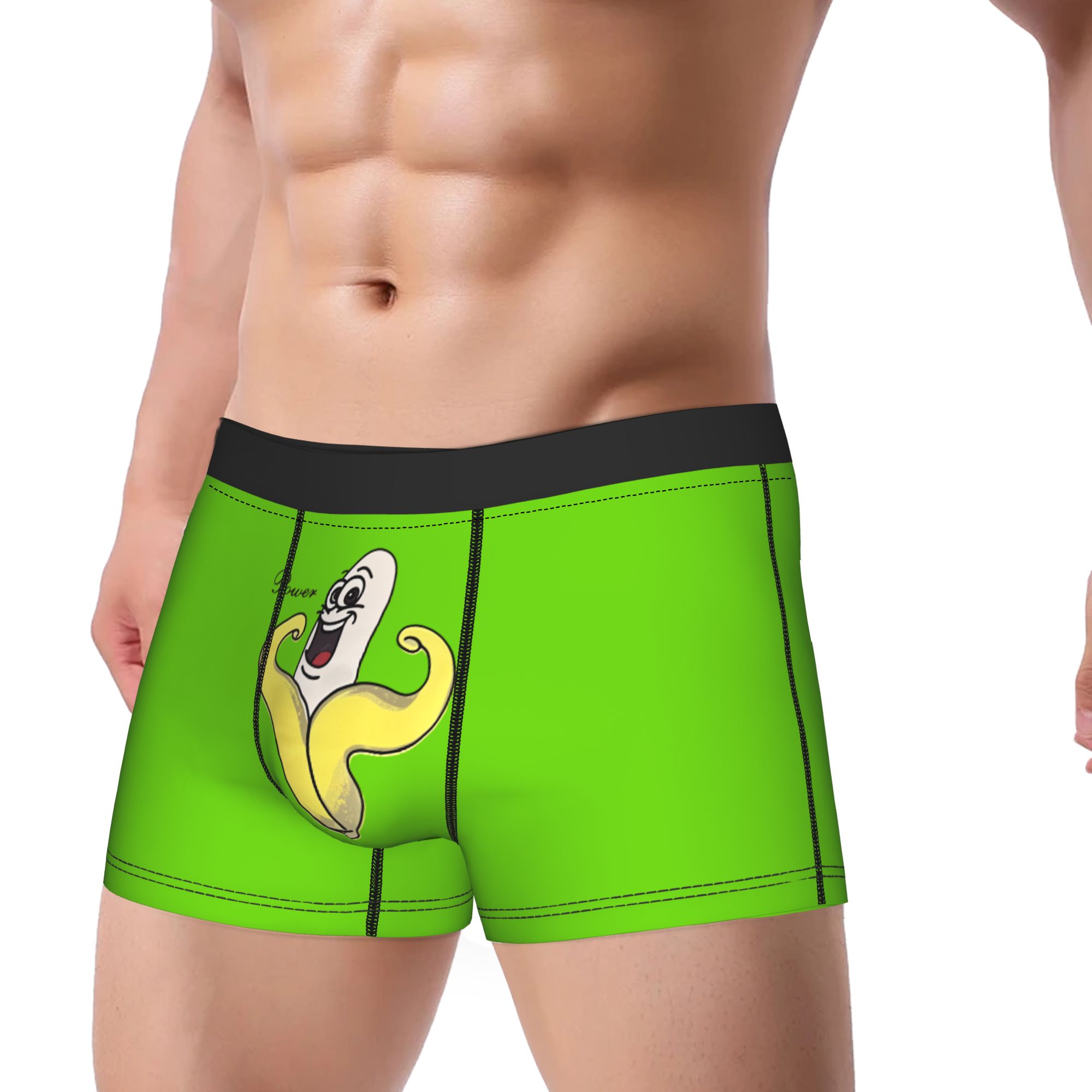 Komik Güçlü Muz Desenli Erkek  - Trunk Breathable Men incelemesi ve fiyatı