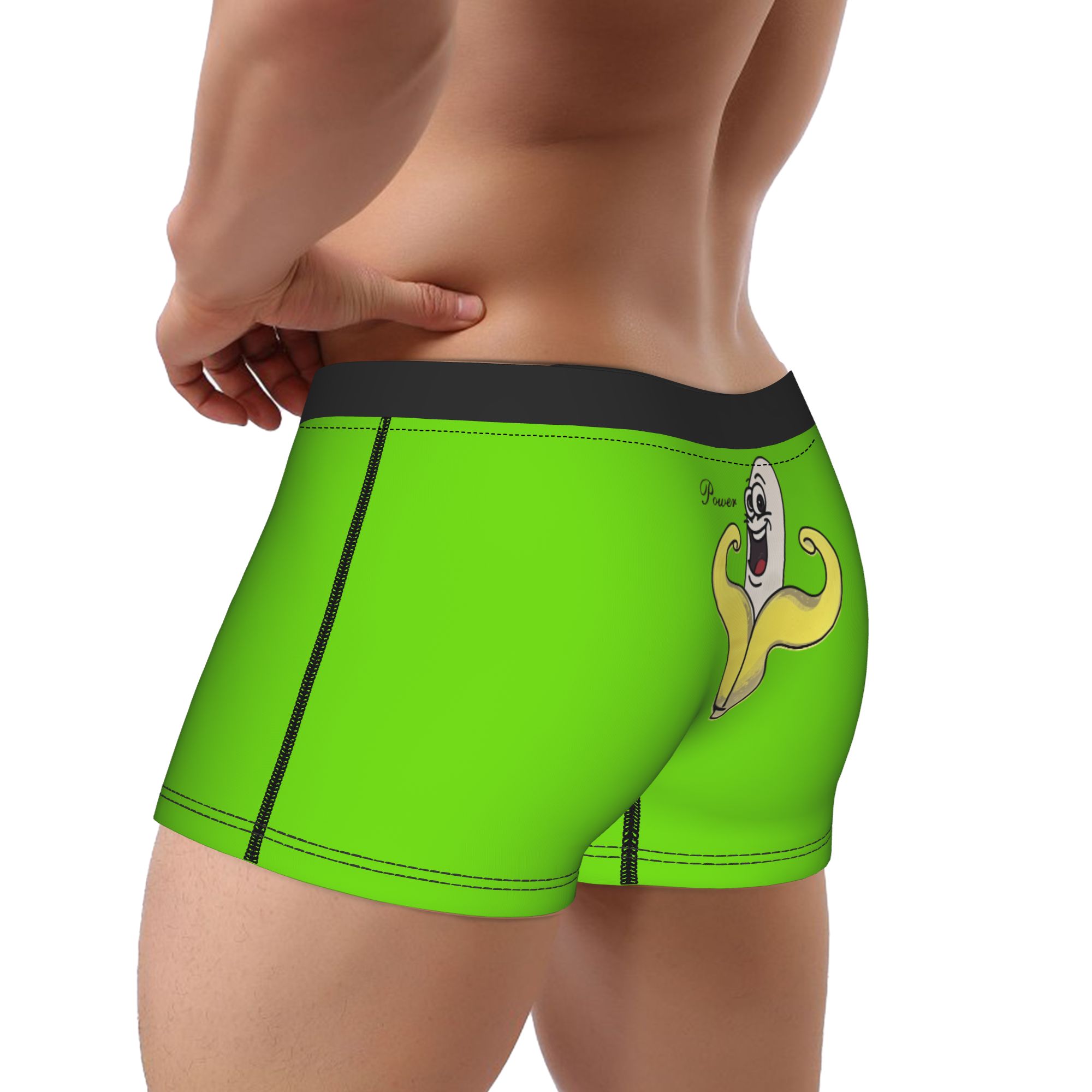 Komik Güçlü Muz Desenli Erkek  - Trunk Breathable Men incelemesi ve fiyatı