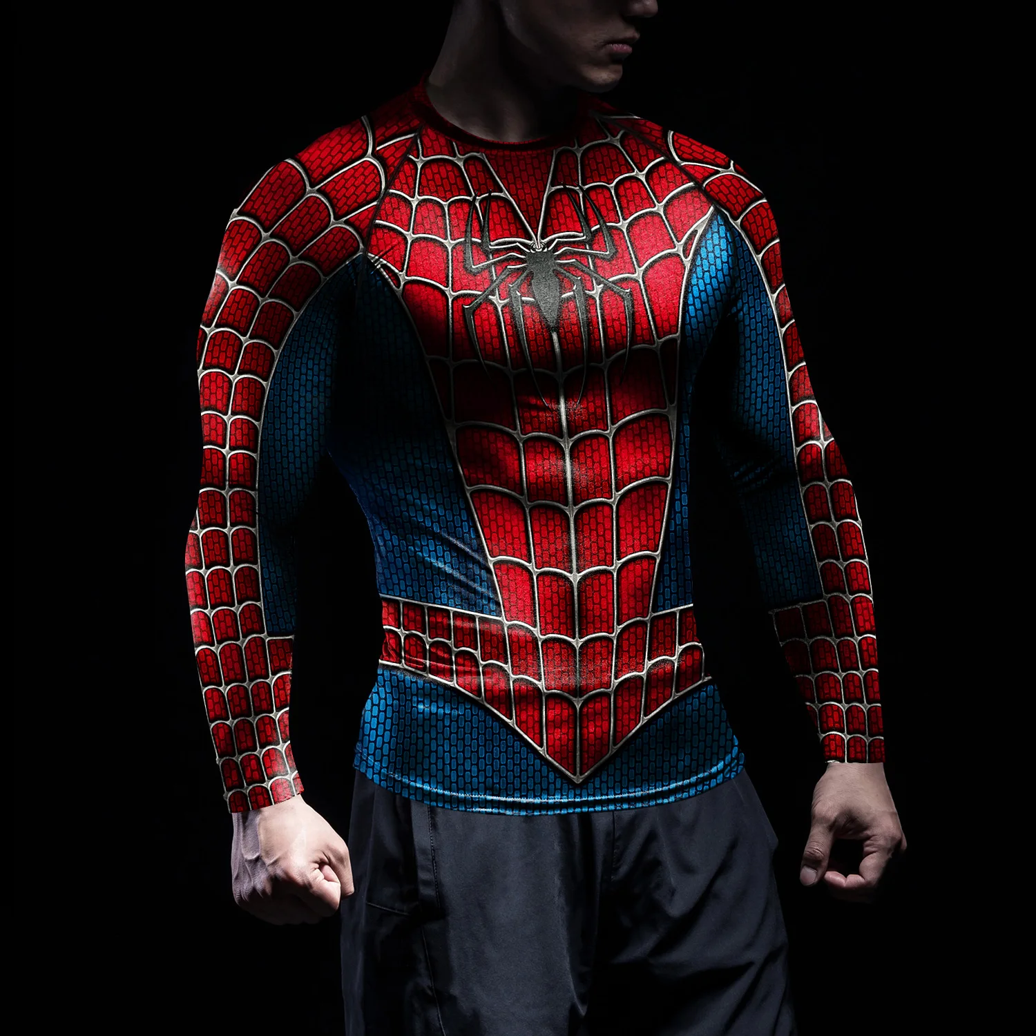 Örümcek Baskı T-Shirt Erkekler - T Shirt Tight Fit incelemesi ve fiyatı
