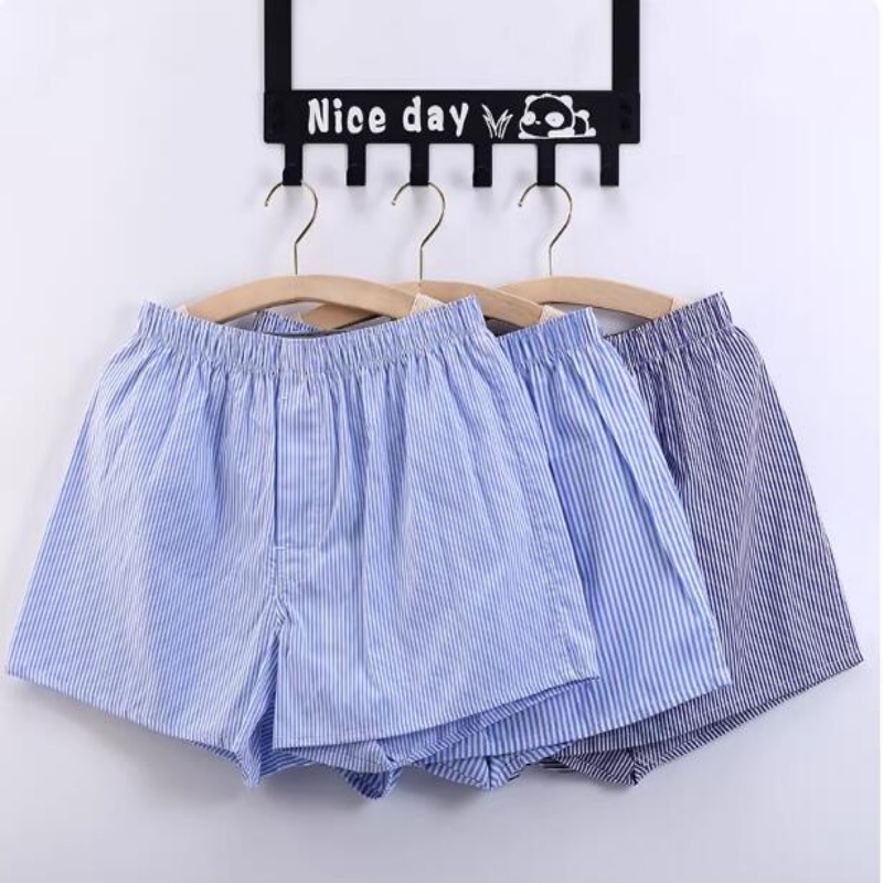 3 adet/grup M-3XL klasik ekose - Boxer Brief Pack Cotton incelemesi ve fiyatı