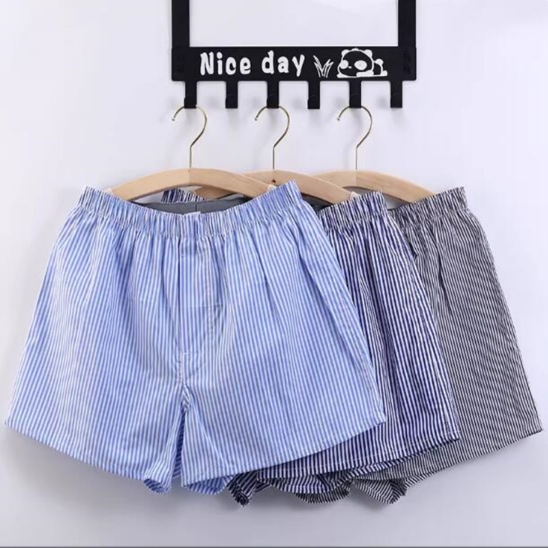 3 adet/grup M-3XL klasik ekose - Boxer Brief Pack Cotton incelemesi ve fiyatı