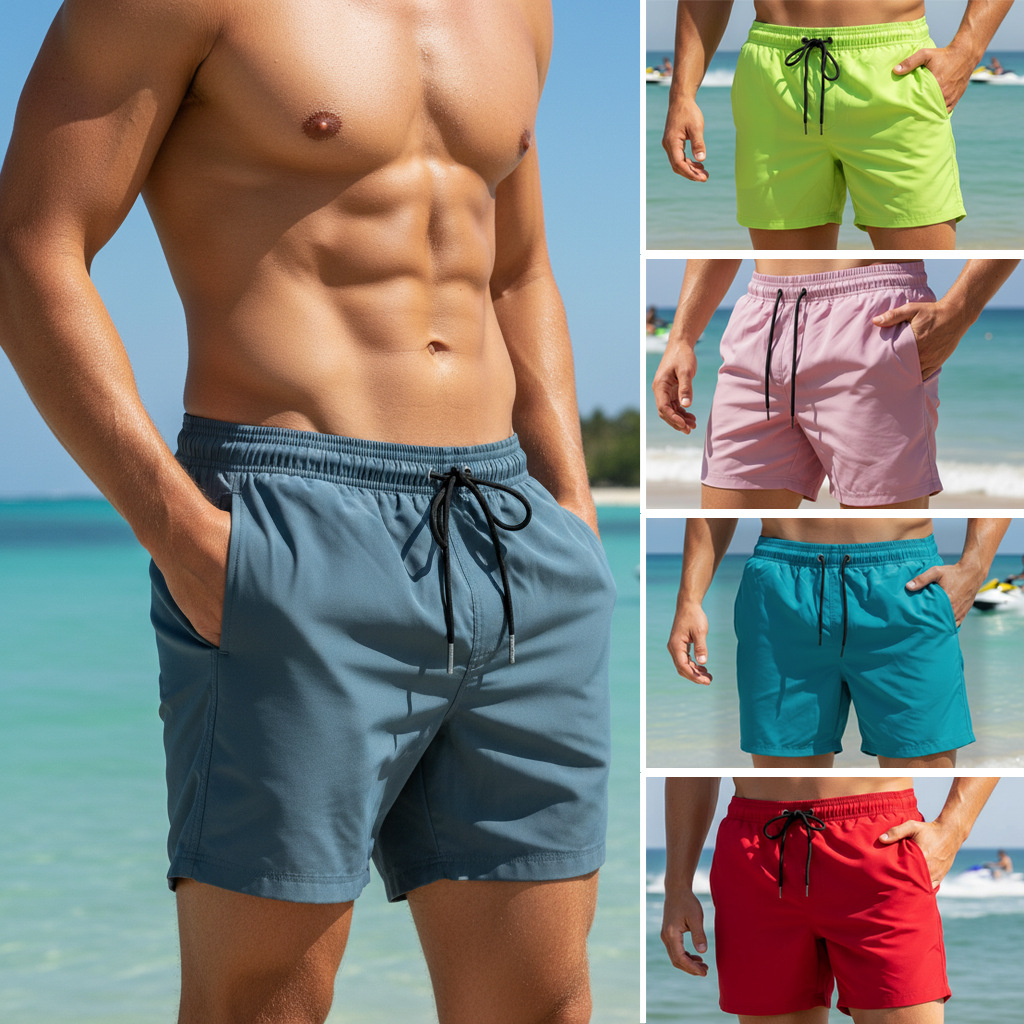 Yazlık Erkek Düz Mayo Şortları - Trunk Breathable Men incelemesi ve fiyatı