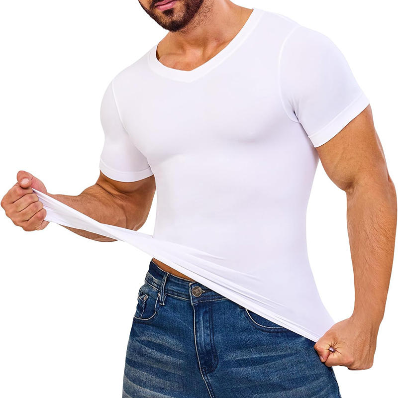 Erkekler V Boyun Sıkıştırma Gö - Undershirt Crew Neck incelemesi ve fiyatı